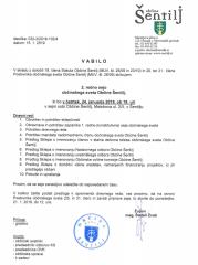 2. REDNA SEJA OBČINSKEGA SVETA OBČINE ŠENTILJ